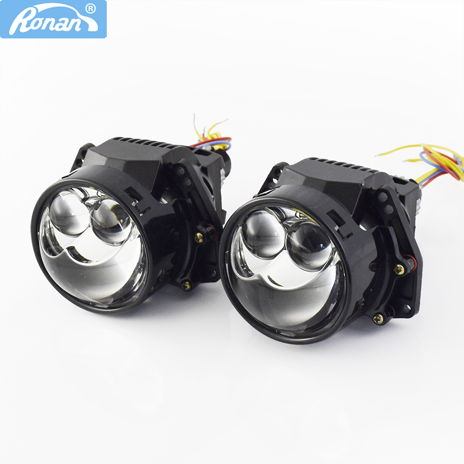 Bi Led Projector Lens 3 Inch - Ronan 2 Buah 3 Inci 70W