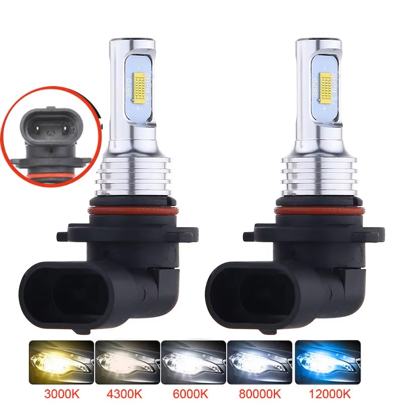 Car Led Headlight 9005 9006 - 2 Buah Lampu Bohlam Lampu Depan