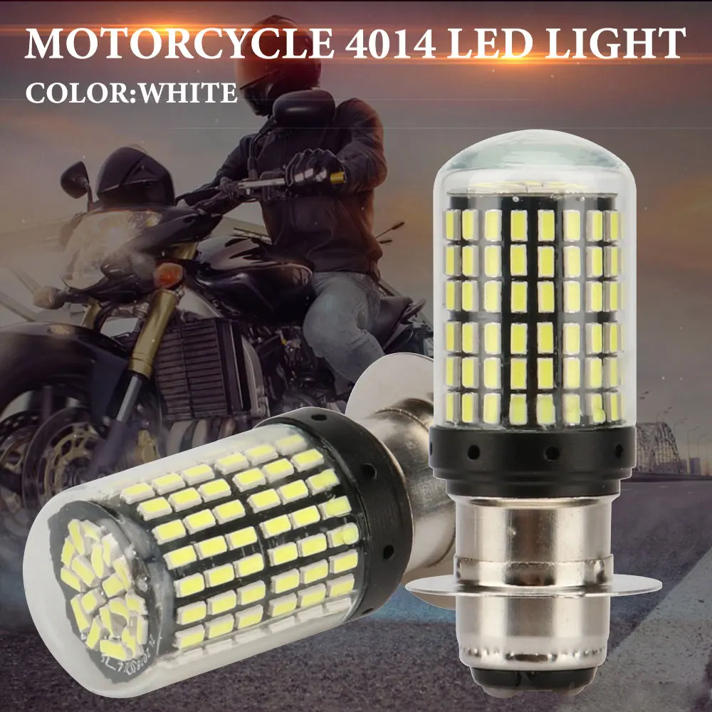 Motorcycle Led Headlight Bulb H4 - 1PCS Lampu LED H4 BA20D H6