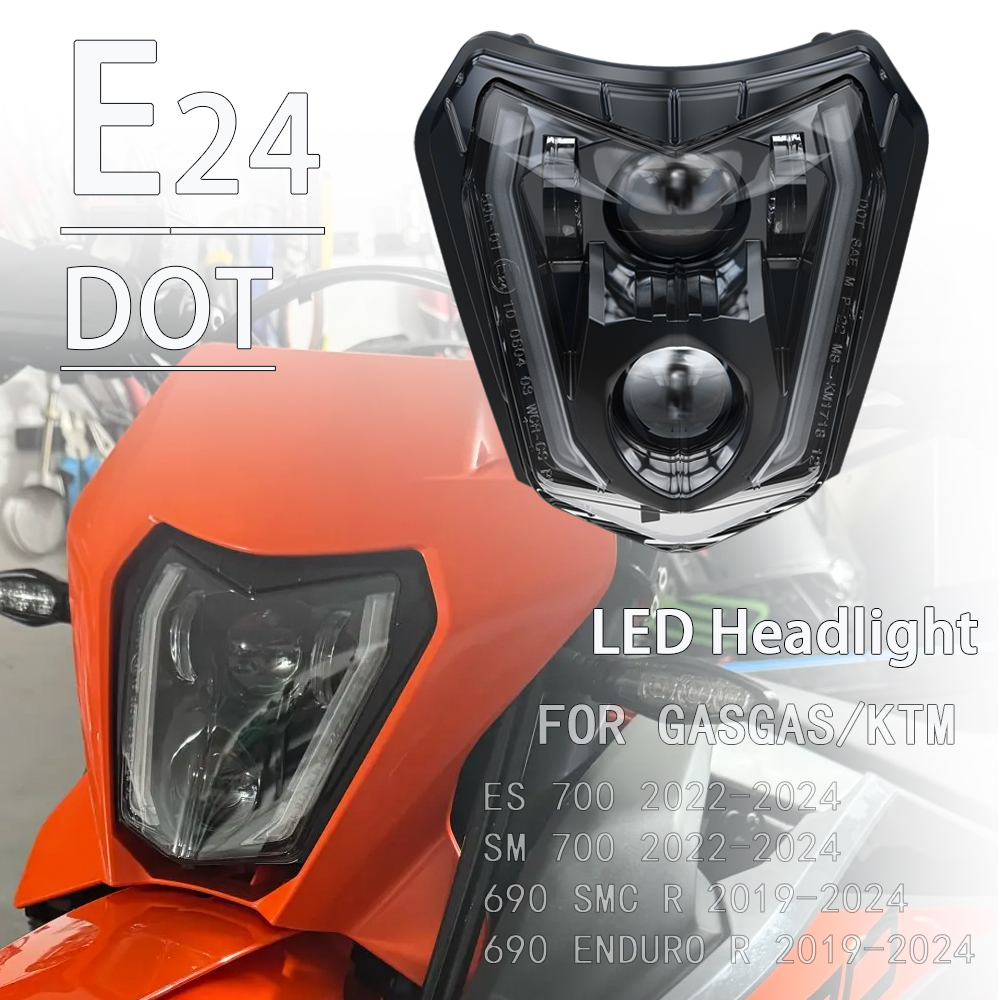 Motorcycle Led Headlight Bulb H4 - Lampu Depan LED untuk KTM 690