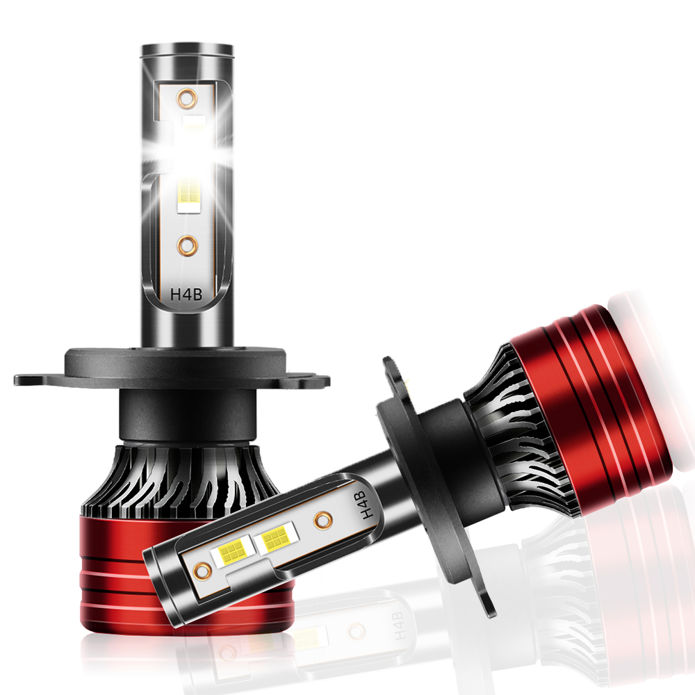 Led Headlight H4 Hi Lo 120W - Lampu Depan LED Chip 3570 CSP