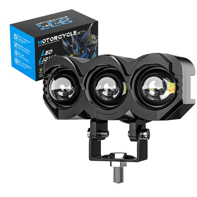Led Headlight 6500K White 12000Lm - Lampu Sorot Sepeda Motor LED Gaya