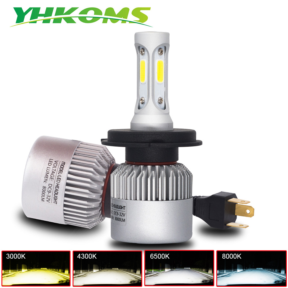 Car Led Bulb H1 H3 H8 H11 - YHKOMS H4 LED H7 H1 H3