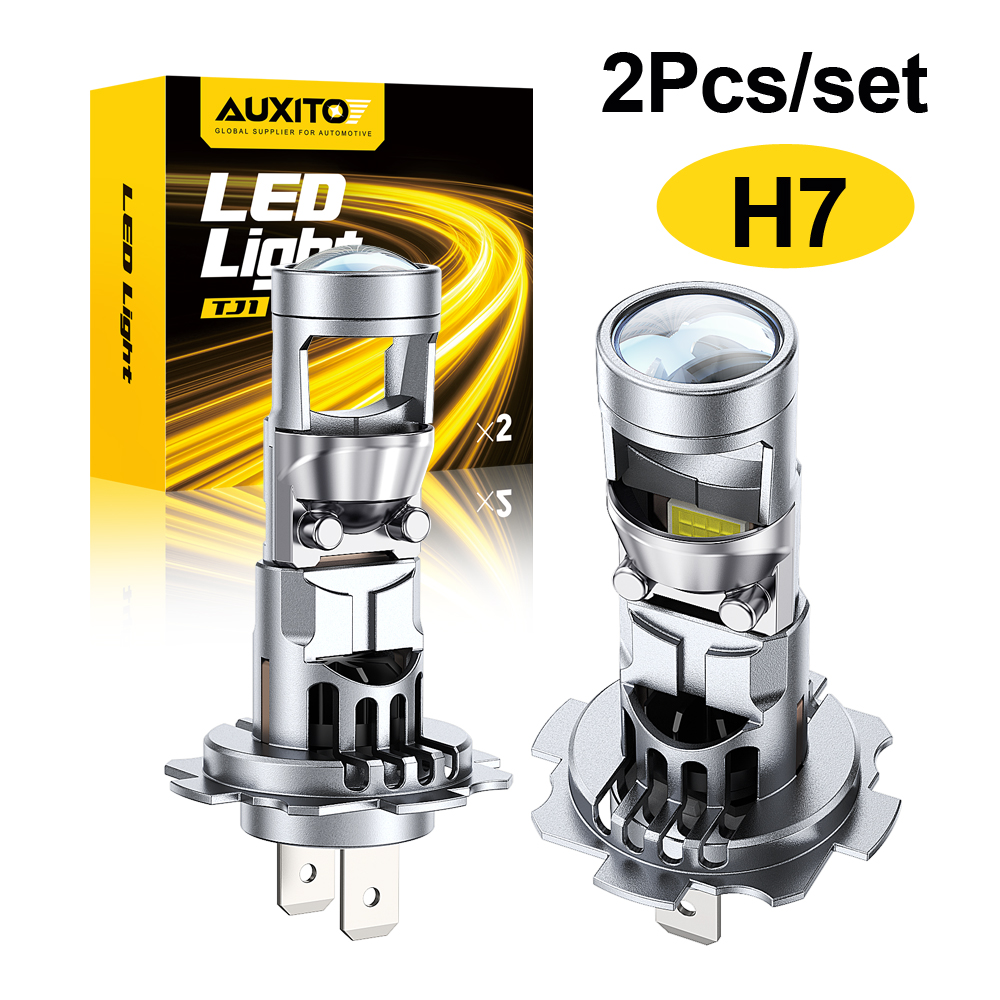 Led Headlight Bulb H7 20000Lm - AUXITO 2Pcs H7 LED Projector Lens