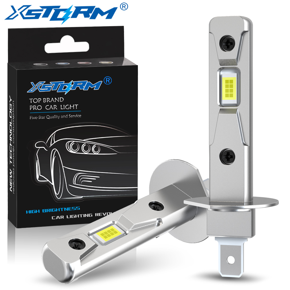Led Headlight Bulb Canbus Error Free - Lampu Depan LED XSTORM H1 120W