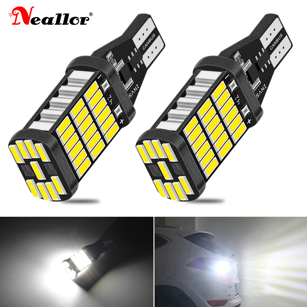 Led Tail Light Bulb Canbus - 2pcs T15 W16W 912 921 Lampu