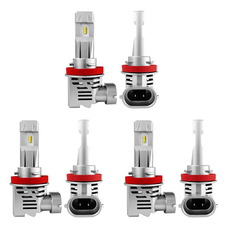 Led Headlight 6500K White 12000Lm - Lampu LED Ingenious-H11 H8 H9 H16