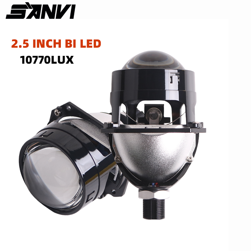 Car Led Headlight 9005 9006 - SANVI lampu depan Led 2.5 inci