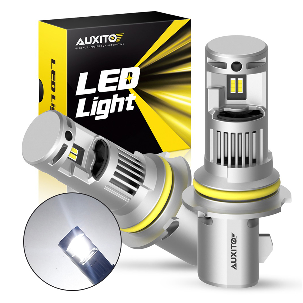 Led Headlight Bulb Canbus Error Free - AUXITO 2 Buah Canbus 9004 Bohlam
