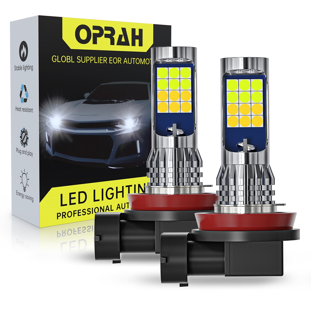 Car Led Headlight 9005 9006 - Oprah 2 Buah LED Lampu Kabut
