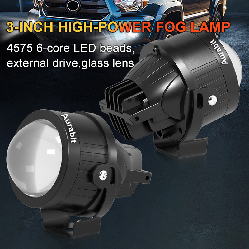 Laser Led Headlight Projector Lens - Lampu Kabut Proyektor LED 3.0 Inci