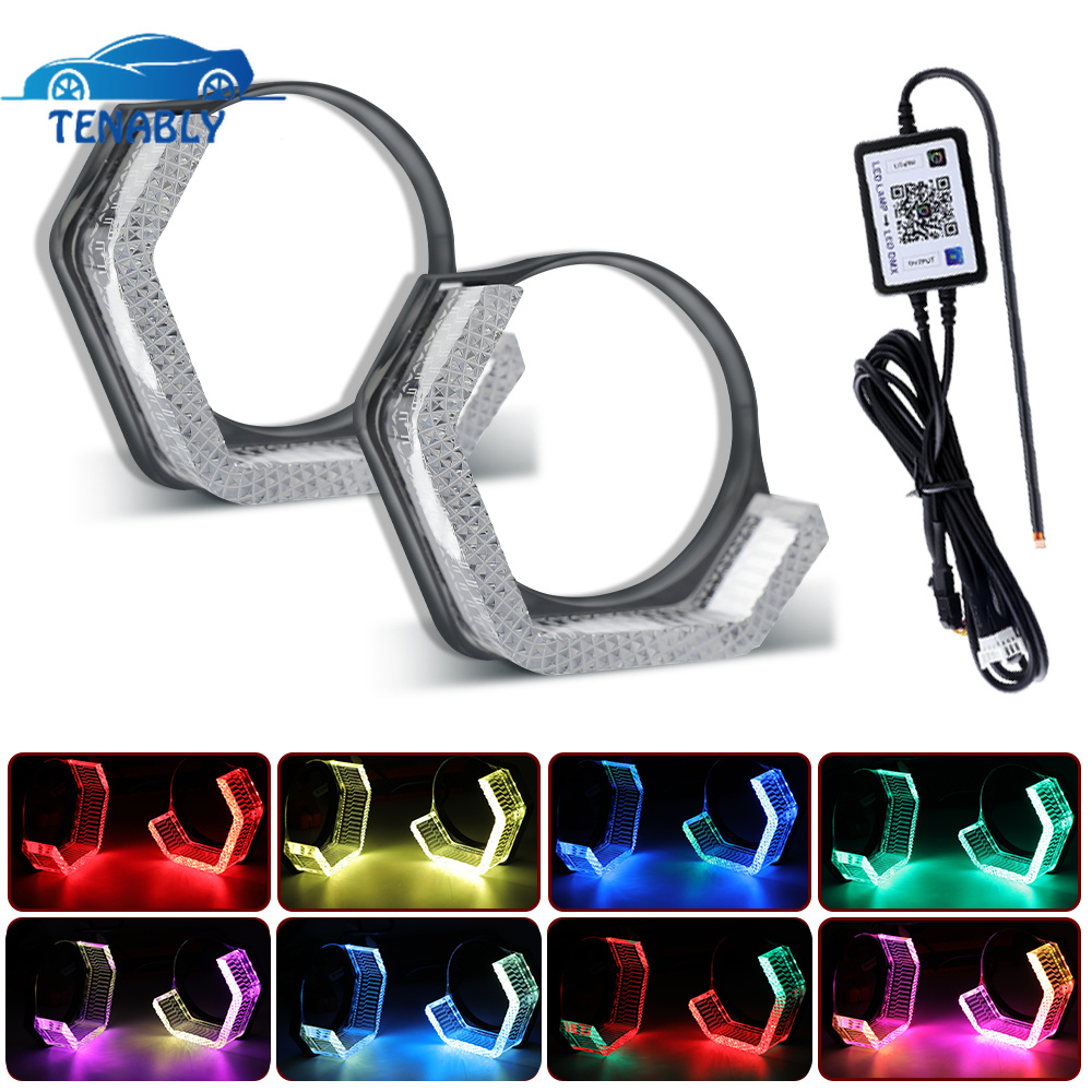 Bi Led Projector Lens 3 Inch - Lampu Proyektor Bi-LED RGB 2