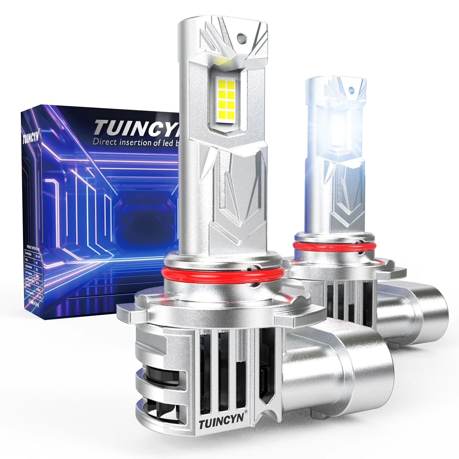 Car Led Headlight 9005 9006 - TUINCYN 2pcs 9005 9006 Lampu Depan