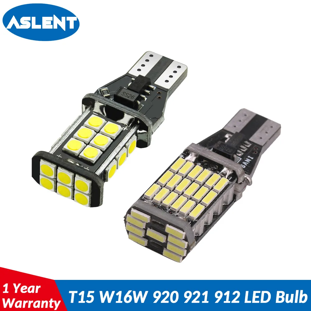 Led Tail Light Bulb Canbus - Asprent 2 Buah T15 W16W 921