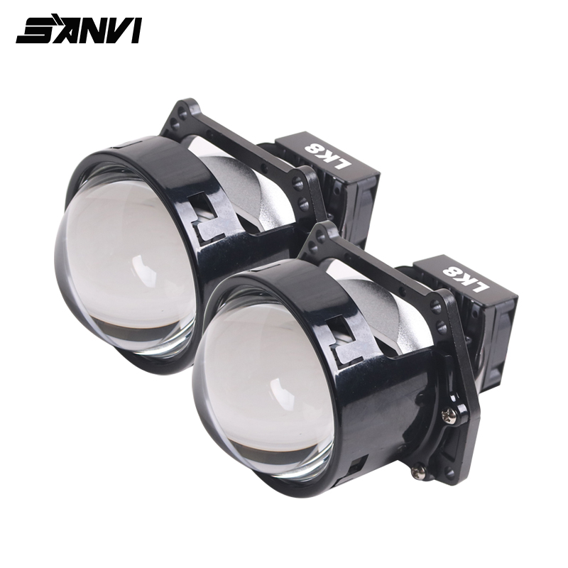 Car Led Headlight 9005 9006 - SANVI Lampu Depan Lensa Proyektor LED