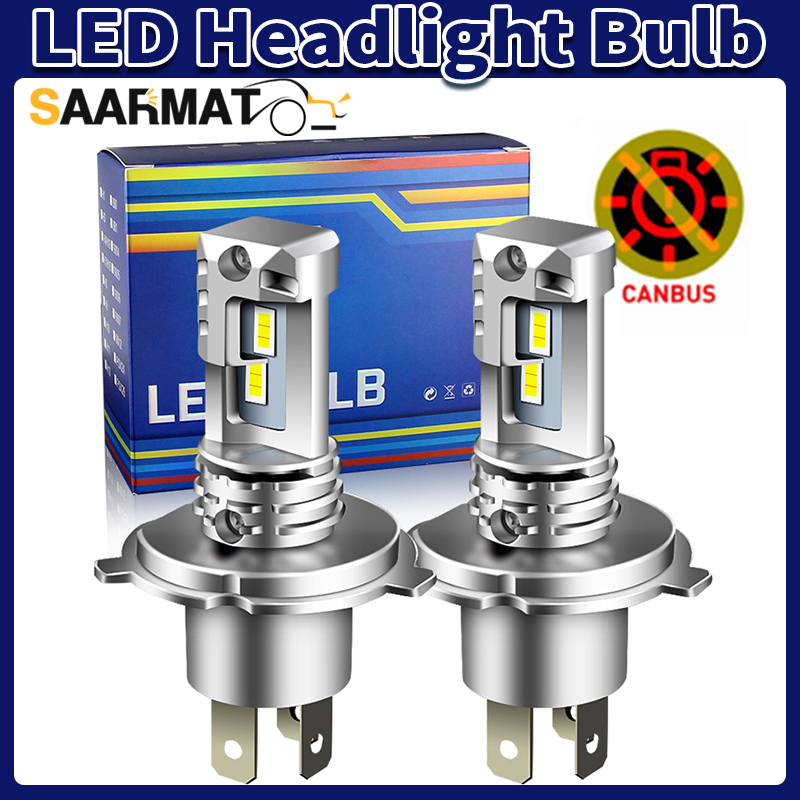 1 Buah/2 Buah Bohlam Lampu Dep - Led Headlight 6500K White 12000Lm ulasan dan harga