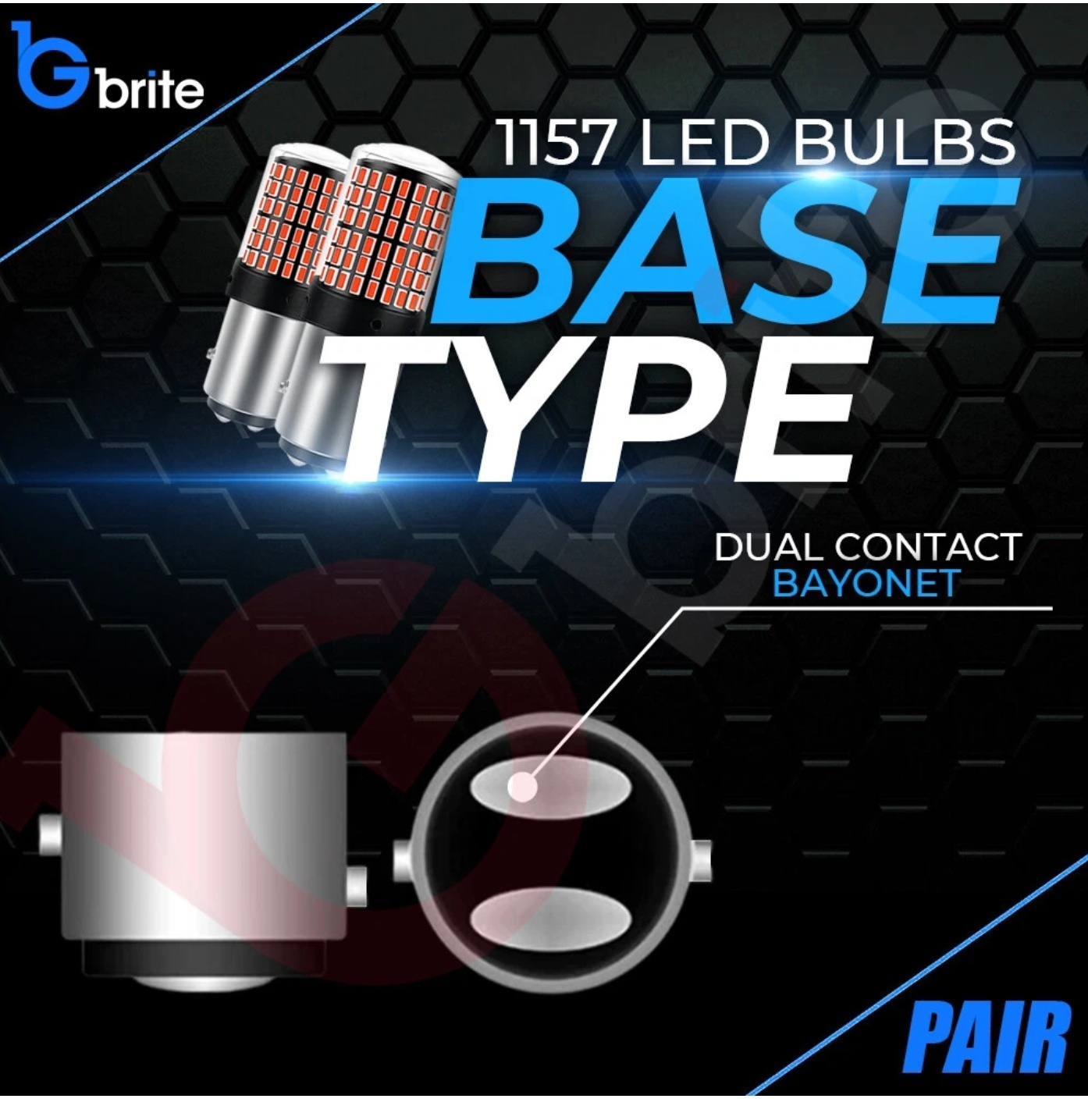4X Merah 1157 BAY15D LED Canbu - Led Tail Light Bulb Canbus ulasan dan harga