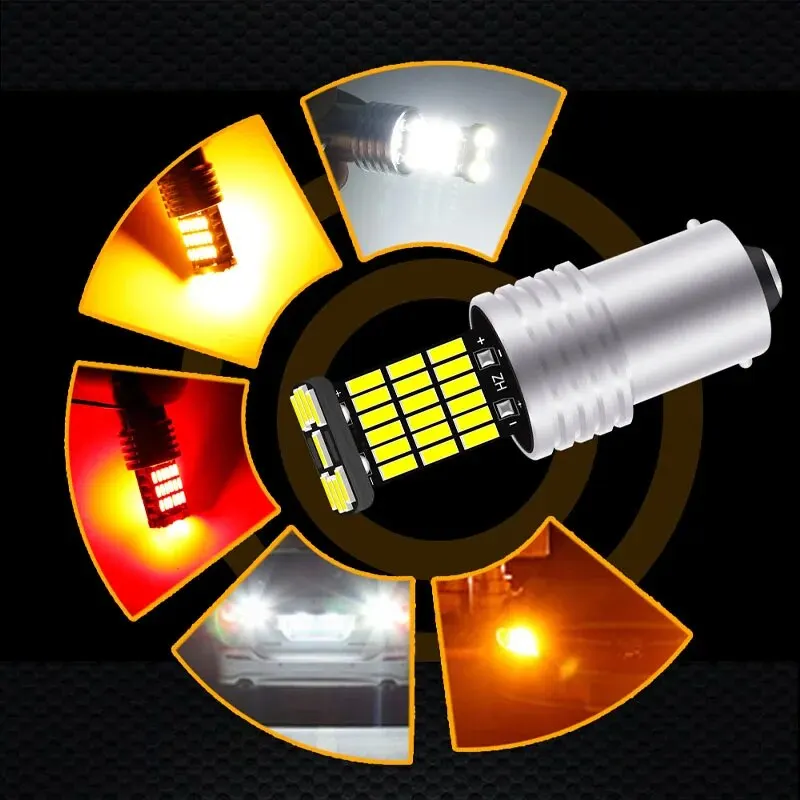 Lampu rem ekor mobil, 2 buah 1 - Led Tail Light Bulb Canbus ulasan dan harga