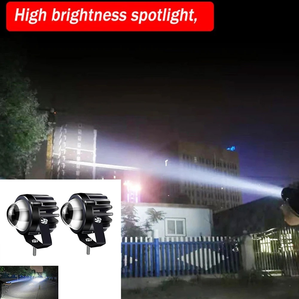 Lampu Laser proyektor sepeda m - Laser Led Headlight Projector Lens ulasan dan harga