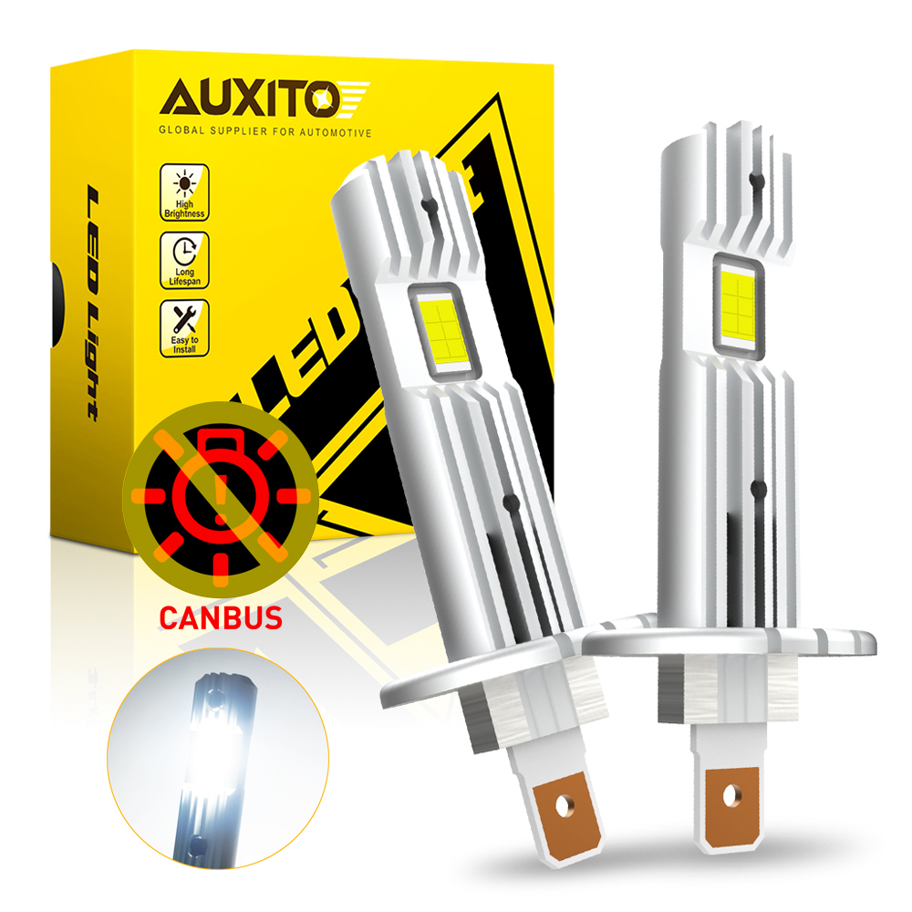 AUXITO 2x 12000LM bola lampu d - Led Headlight Bulb Canbus Error Free ulasan dan harga