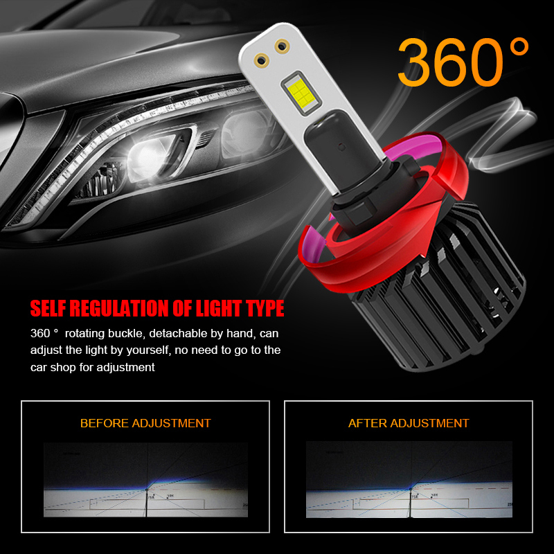 Lampu depan Led H1 bohlam lamp - Car Led Bulb H1 H3 H8 H11 ulasan dan harga