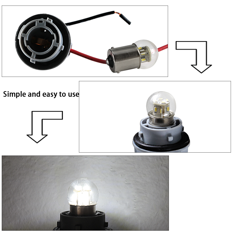 2X Lampu Interior Mobil LED P2 - Led Tail Light Bulb Canbus ulasan dan harga