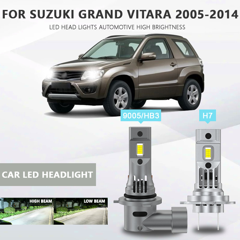 2 Buah CANbus untuk Suzuki Gra - Led Headlight Bulb H7 20000Lm ulasan dan harga