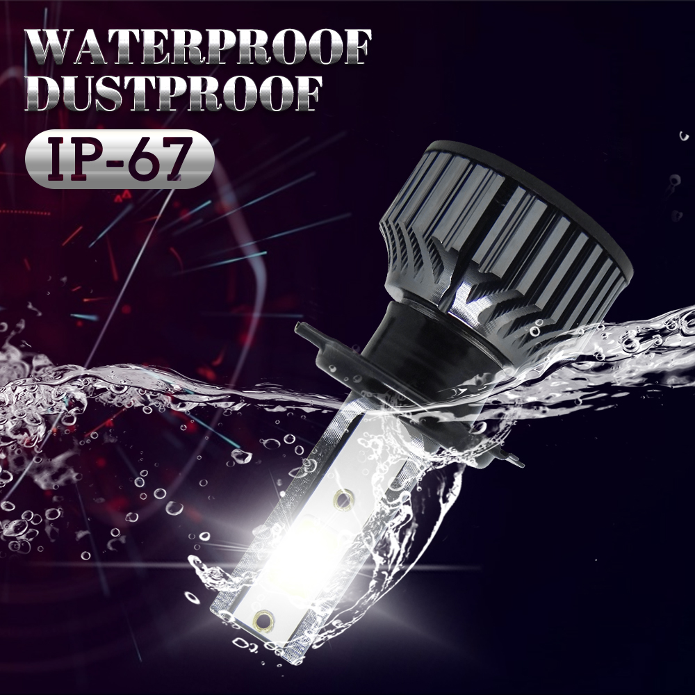 Lampu Depan Mobil 72W 16000LM  - Car Led Bulb H1 H3 H8 H11 ulasan dan harga