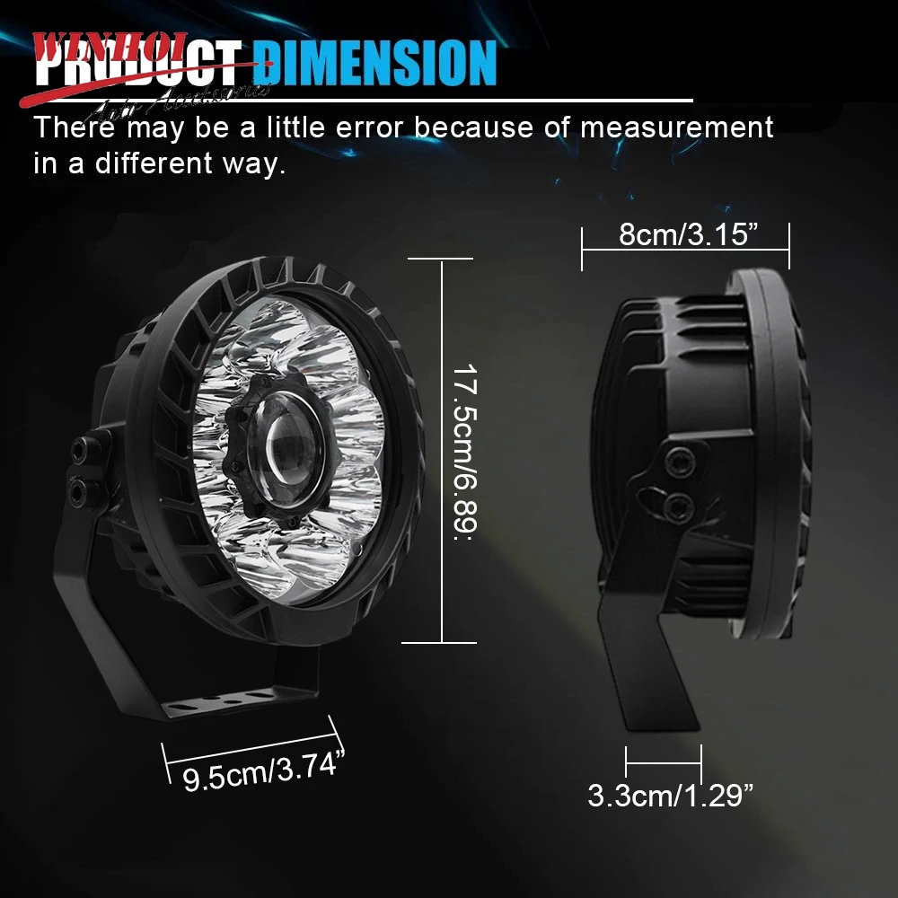 Lampu sorot LED, 2 buah lampu  - Led Work Light Bar 12 Inch Offroad ulasan dan harga