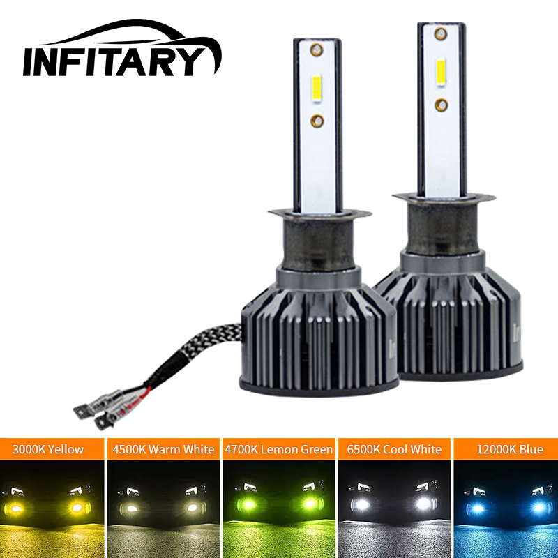 Lampu LED Infitary H7 untuk La - Led Fog Light H11 3000K Yellow ulasan dan harga