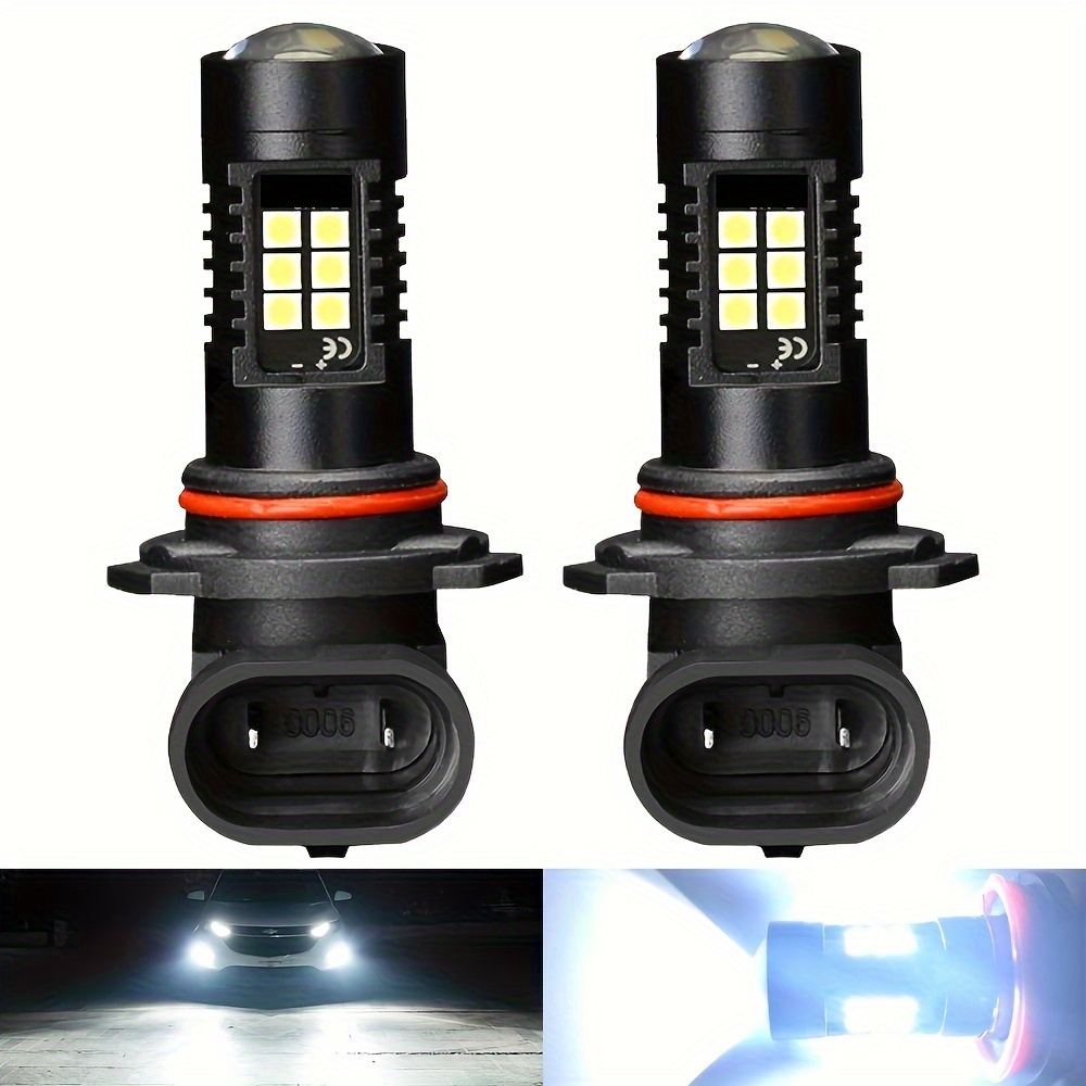 2 Buah H10 9145 9140 9005 HB3  - Car Led Headlight 9005 9006 ulasan dan harga