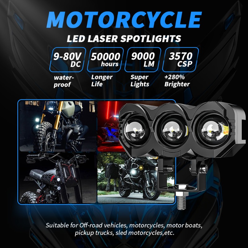 Lampu Sorot Sepeda Motor LED G - Led Headlight 6500K White 12000Lm ulasan dan harga
