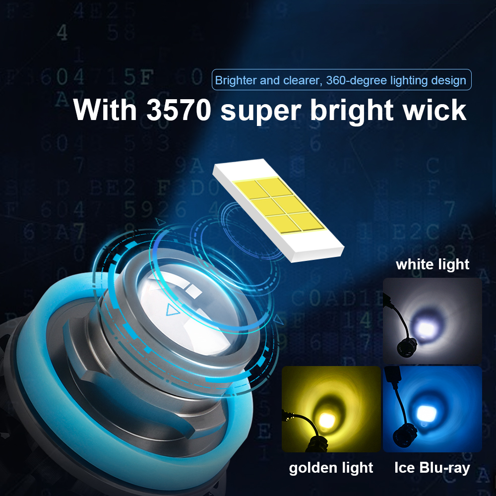 Bohlam Lampu Depan Laser Otomo - Car Led Headlight 9005 9006 ulasan dan harga