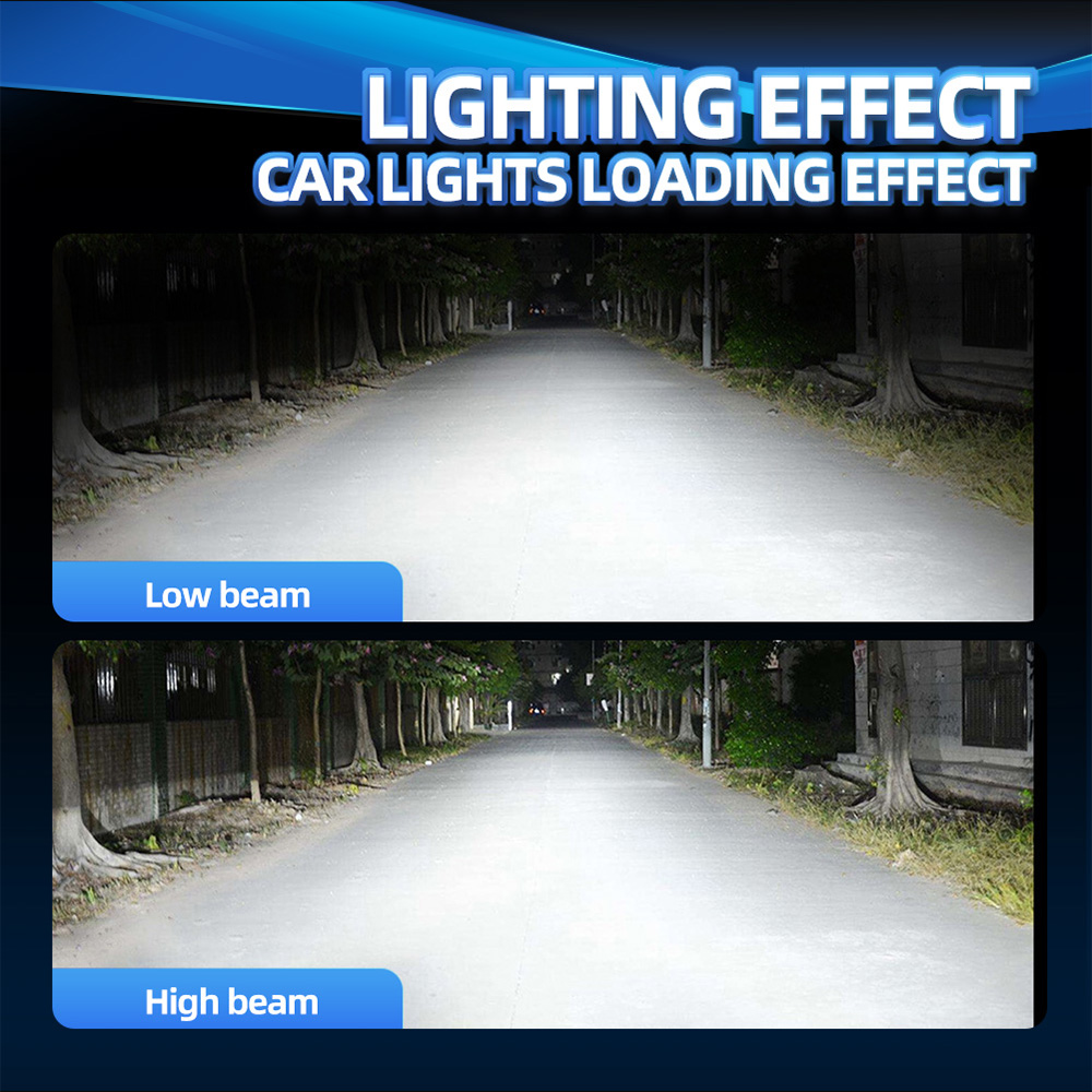 Lampu depan mobil LED 120W H4  - Led Headlight H4 Hi Lo 120W ulasan dan harga