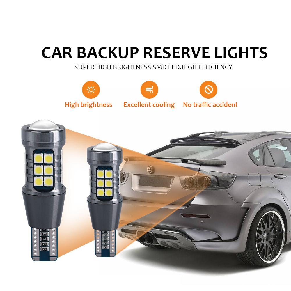 Oprah 2 buah T15 W16W Led Canb - Led Tail Light Bulb Canbus ulasan dan harga