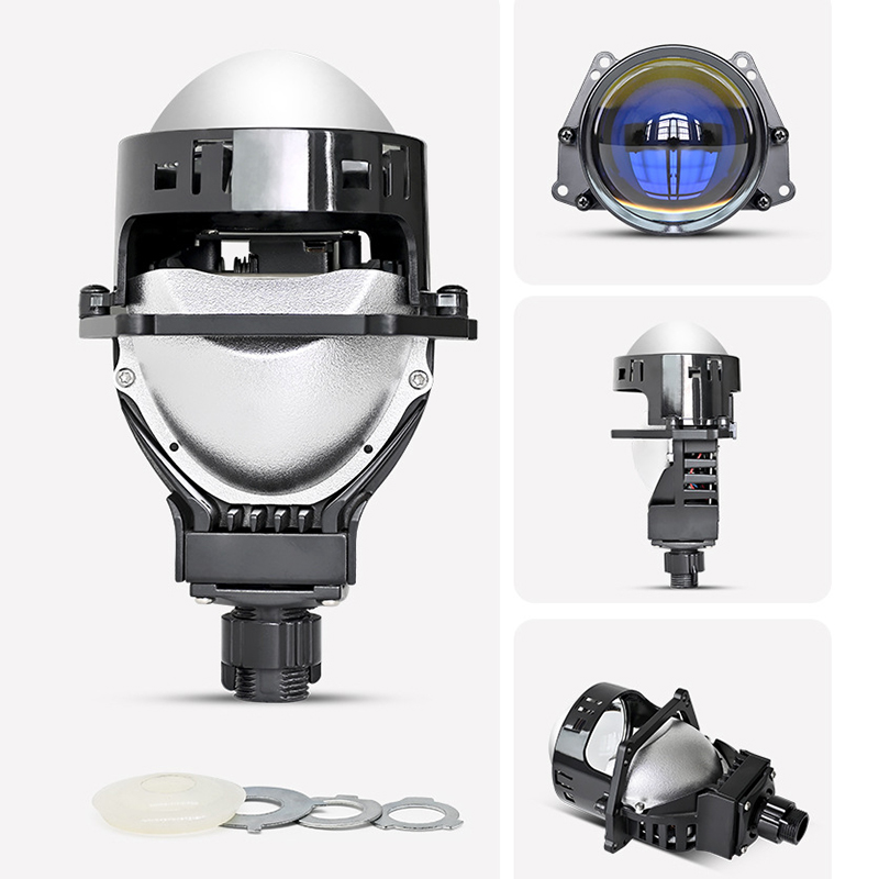 2PCS Lensa Proyektor Bi LED 3  - Bi Led Projector Lens 3 Inch ulasan dan harga