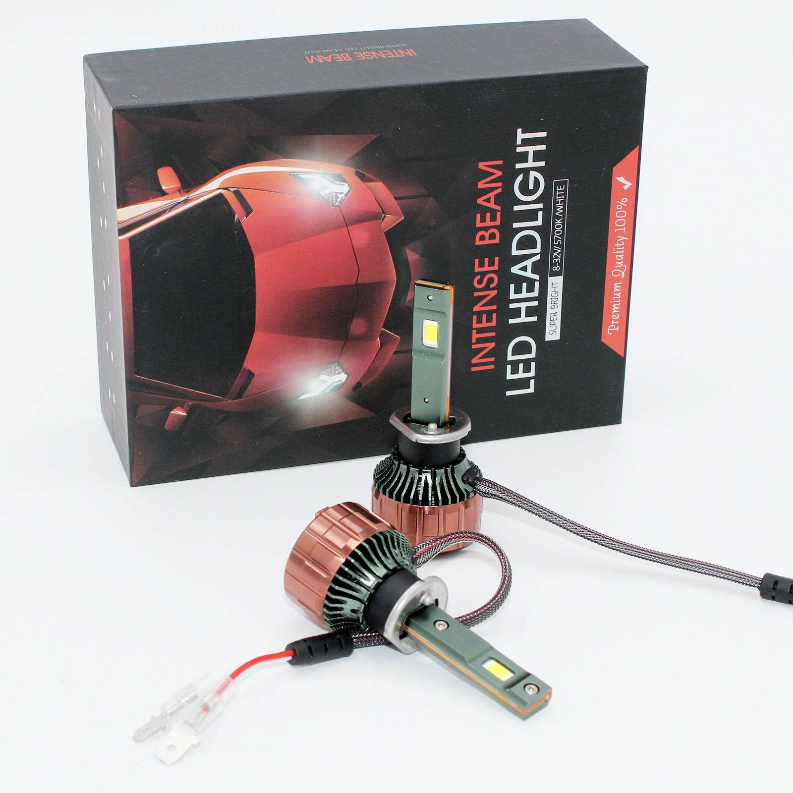 2 Buah Kit Lampu Depan LED 120 - Led Headlight 6500K White 12000Lm ulasan dan harga