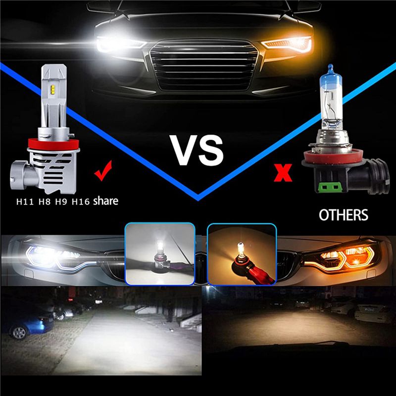 Lampu LED Ingenious-H11 H8 H9  - Led Headlight 6500K White 12000Lm ulasan dan harga