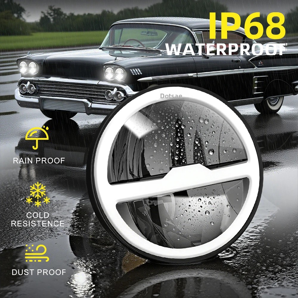 Lampu Depan Motor LED HAOLIDE  - Motorcycle Led Headlight Bulb H4 ulasan dan harga