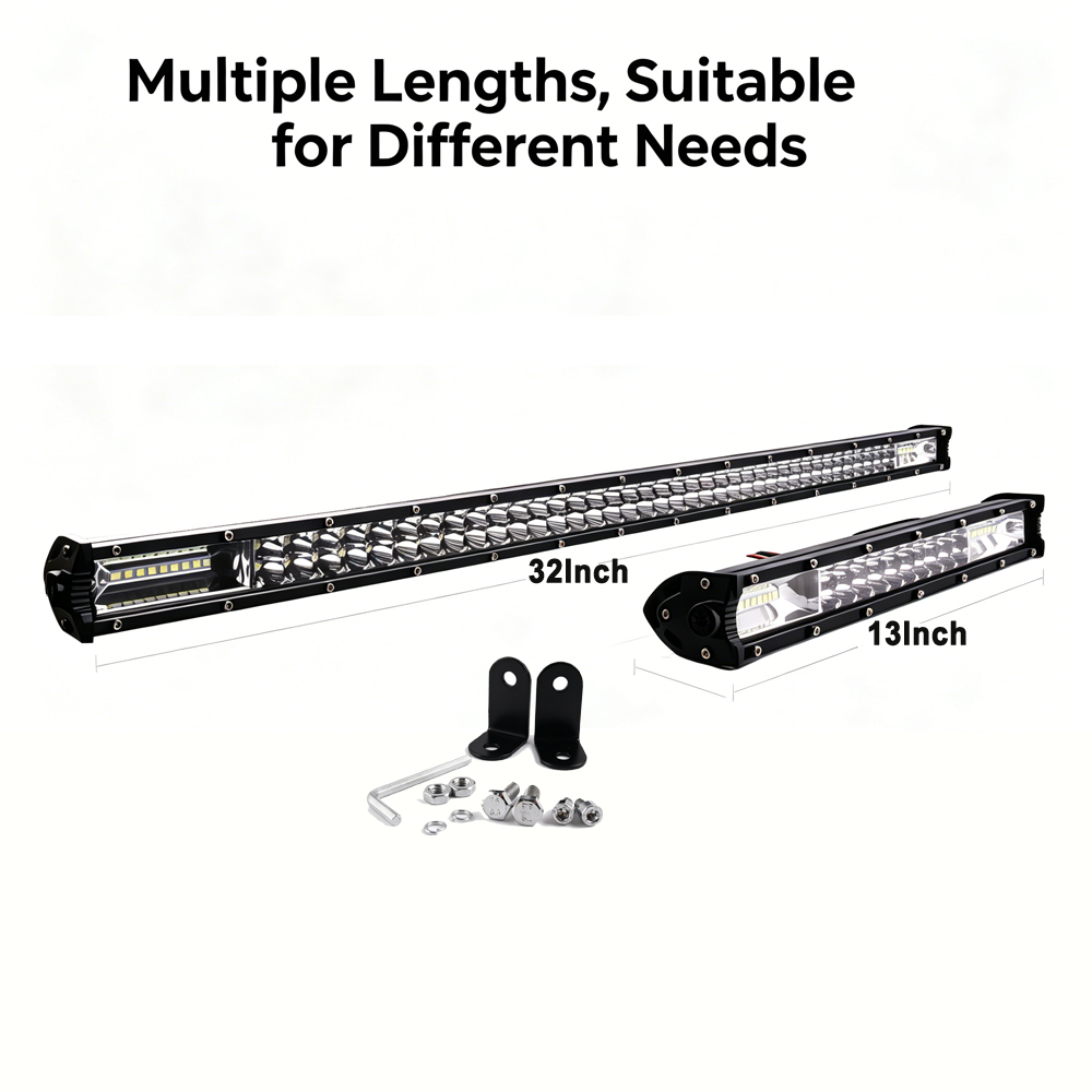 Lampu LED Bar Ultra Tipis Dua  - Led Work Light Bar 12 Inch Offroad ulasan dan harga