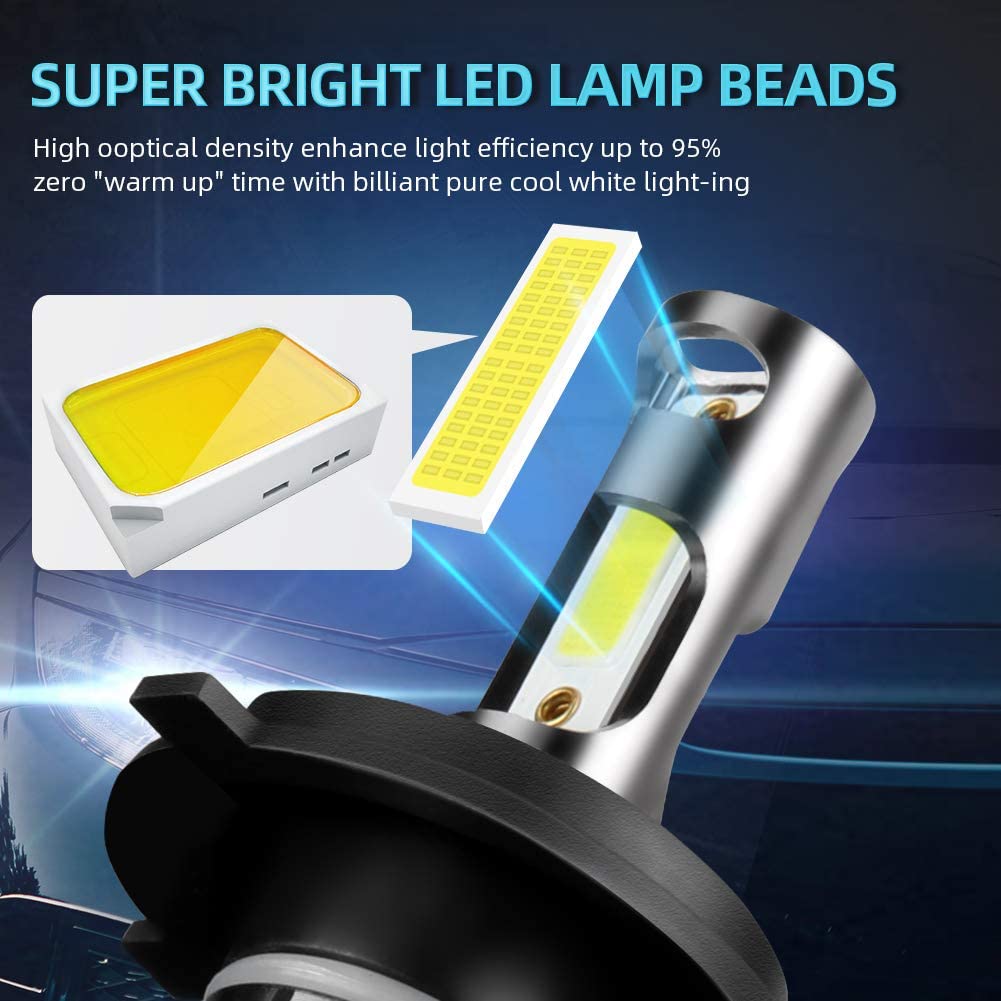 Bohlam Lampu LED Moto 120W H7  - Led Headlight Bulb H7 20000Lm ulasan dan harga
