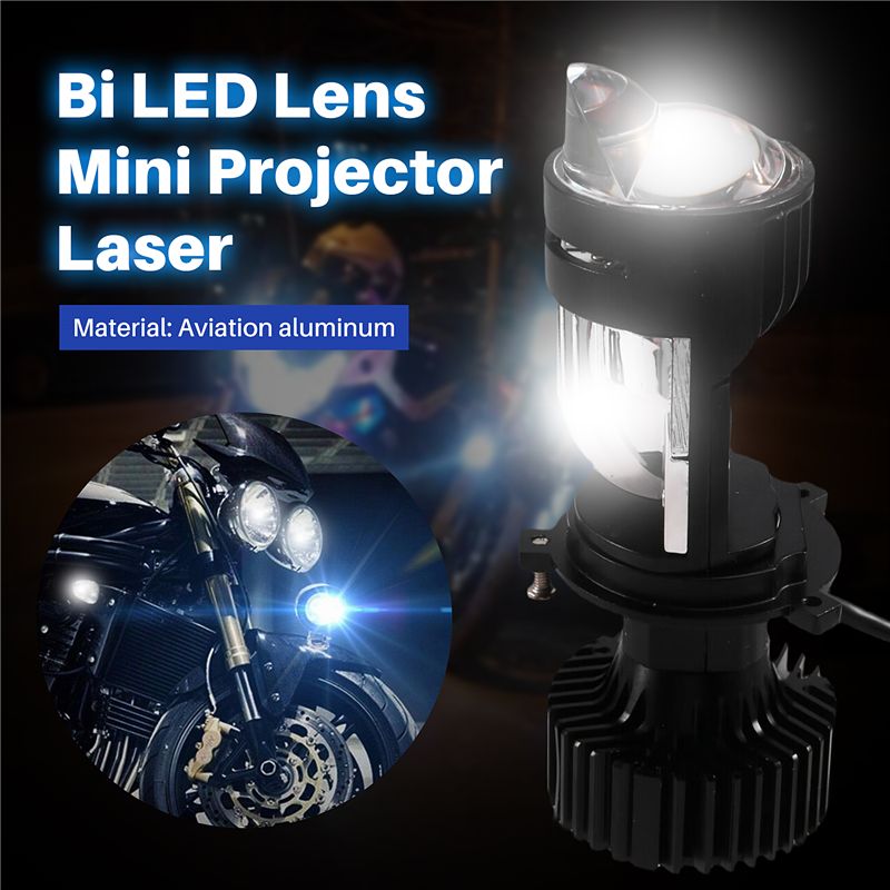 Lampu Depan Motor Proyektor Mi - Laser Led Headlight Projector Lens ulasan dan harga