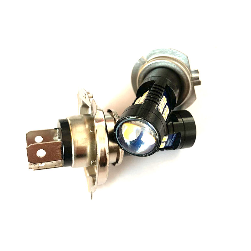Lampu kabut mobil LED H4 H7, b - Motorcycle Led Headlight Bulb H4 ulasan dan harga