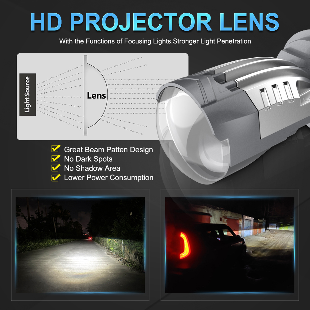 Lampu Otomatis 200W 40000LM Le - Led Headlight H4 Hi Lo 120W ulasan dan harga