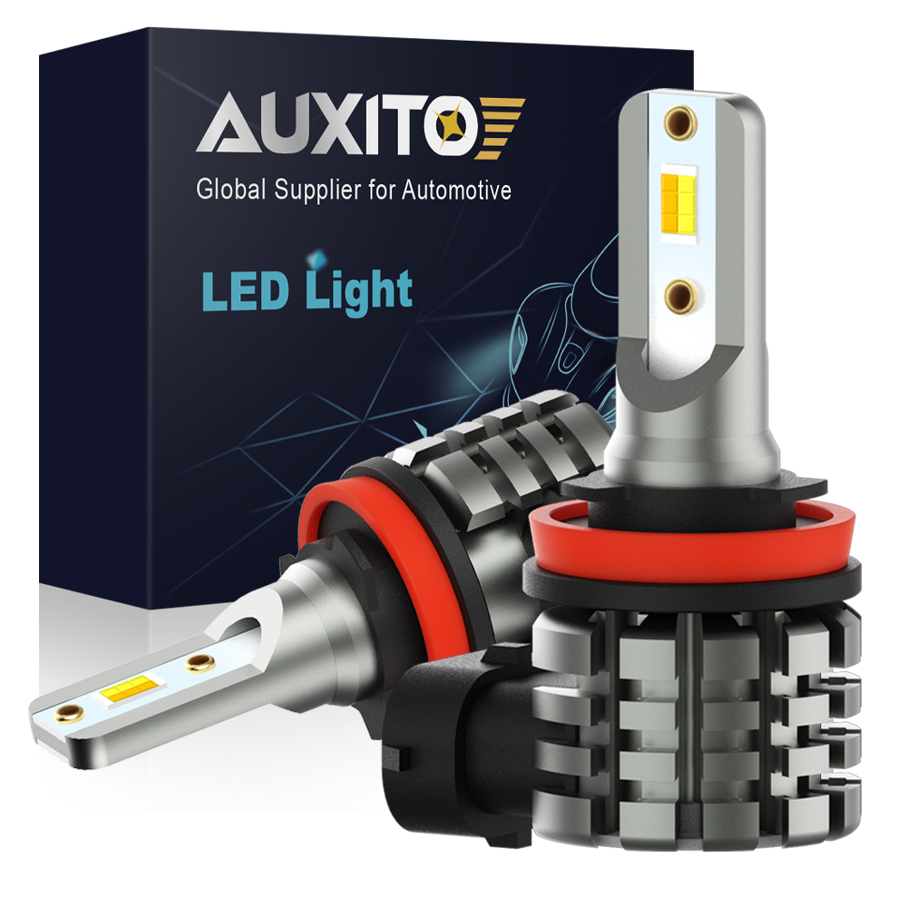 AUXITO lampu kabut LED H11, bo - Led Fog Light H11 3000K Yellow ulasan dan harga