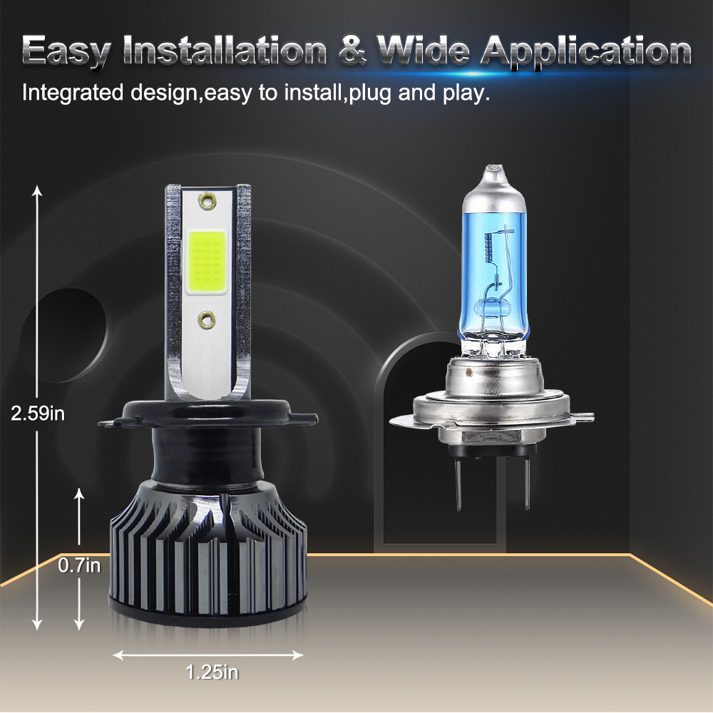 Bohlam Lampu Depan Mobil Led M - Car Led Bulb H1 H3 H8 H11 ulasan dan harga