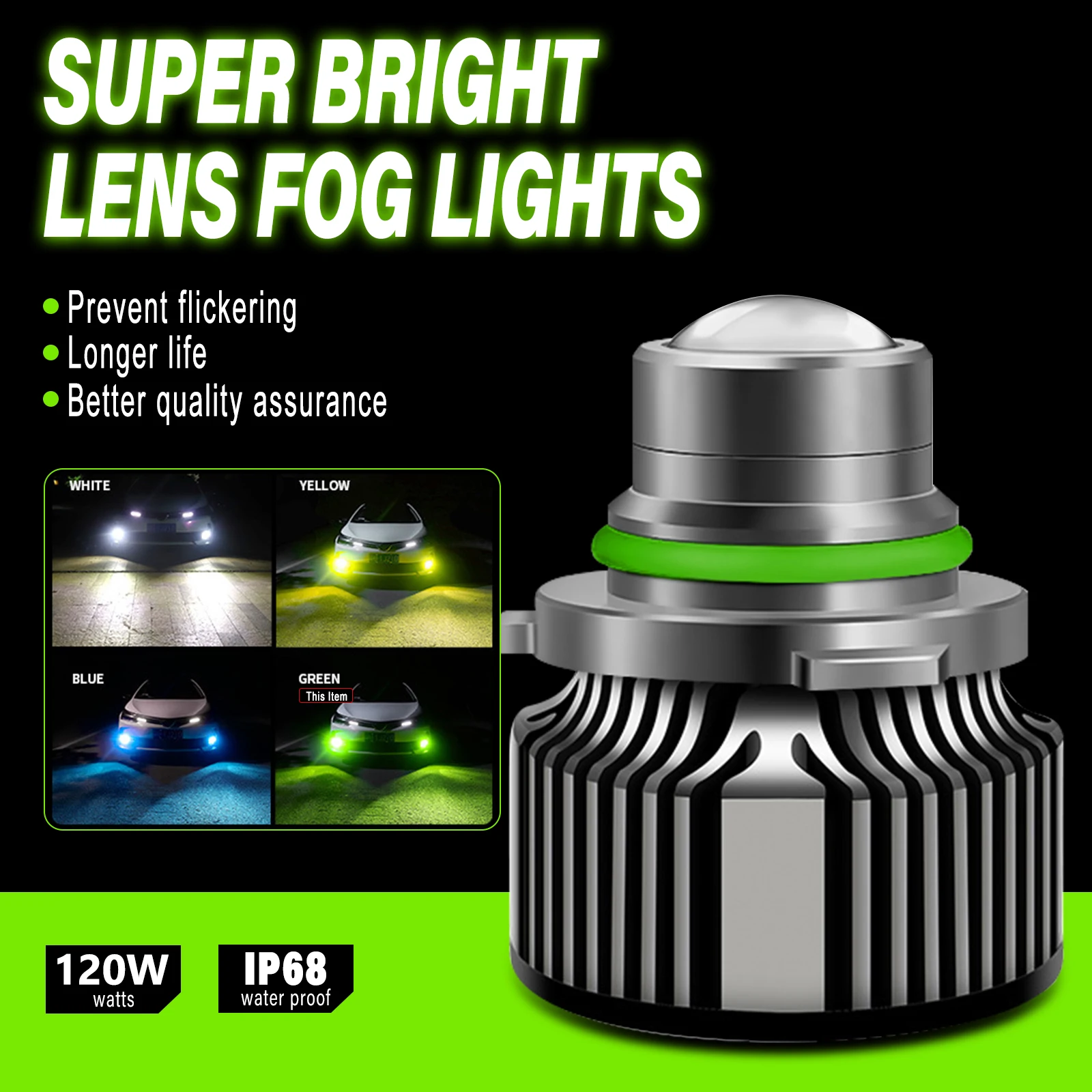 Lampu Depan LED Laser 9006 HB4 - Car Led Headlight 9005 9006 ulasan dan harga