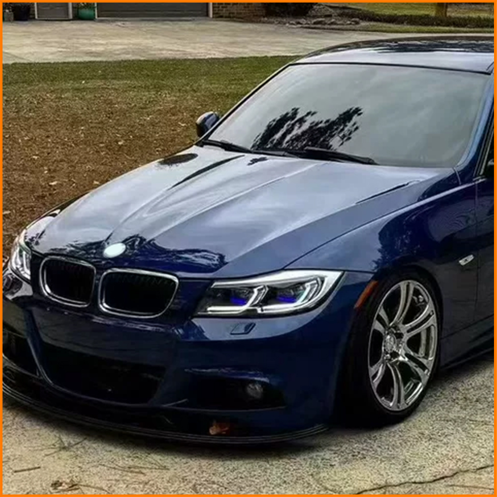 Untuk BMW 2005-2012 Seri 3 E90 - Laser Led Headlight Projector Lens ulasan dan harga