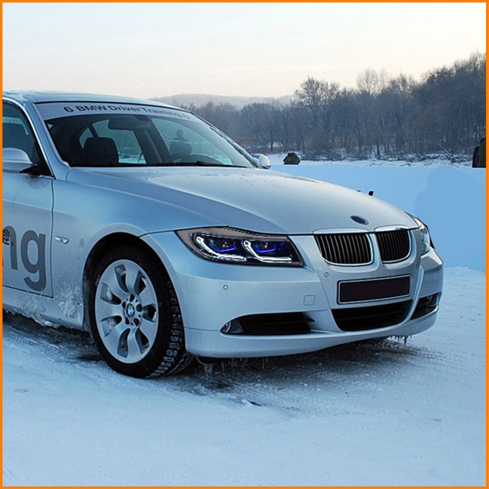 Untuk BMW 2005-2012 Seri 3 E90 - Laser Led Headlight Projector Lens ulasan dan harga