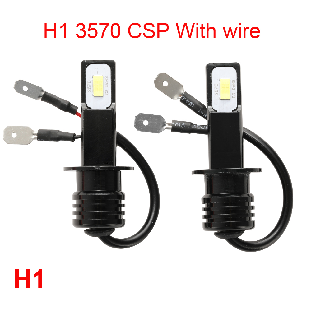 2 Buah Lampu Depan LED CSP H4  - Car Led Headlight 9005 9006 ulasan dan harga